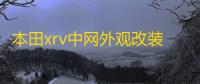 本田xrv中网外观改装件爆改前脸保险杠专用装饰亮条汽车用品配件